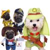 Cosplay Dog Clothes For Small Dogs Winter French Bulldog Jacket Standing Cartoon Dog Halloween Costume Chihuahua Pet Clothes